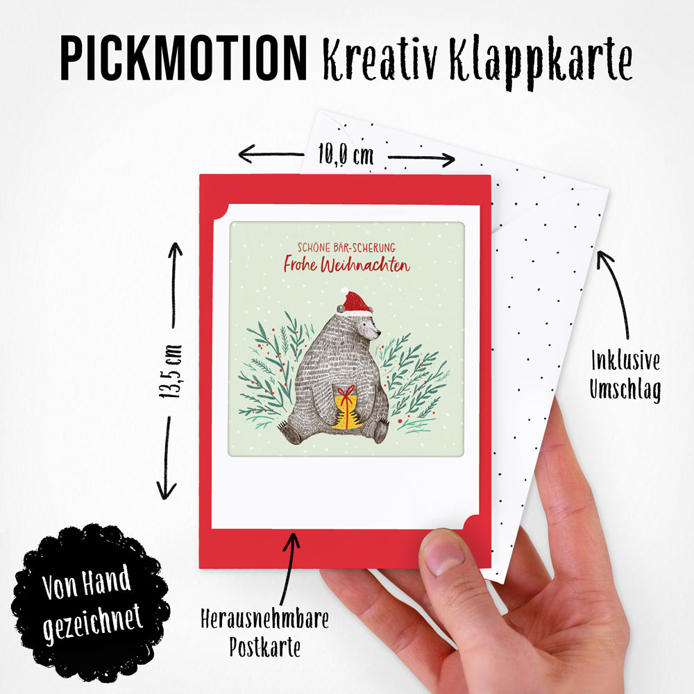 pickmotion-winterliche-gr-e-kleine-klappkarten-set-2er-10-x-13-5-cm image 4
