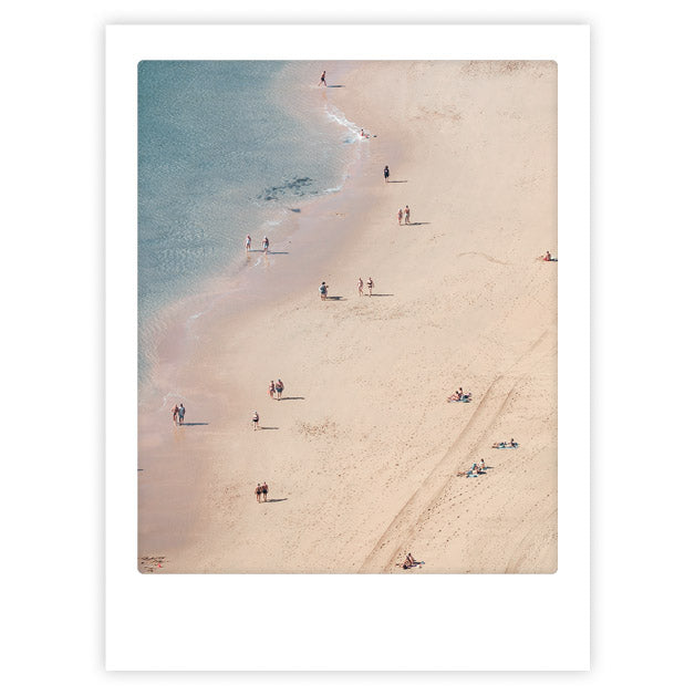 pickmotion-beach-day-art-poster-mit-echtglas-rahmen image 1