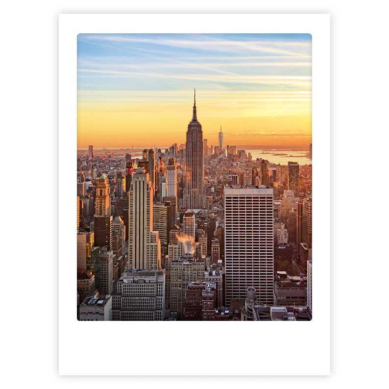 pickmotion-empire-state-of-mind-art-poster-mit-echtglas-rahmen image 1