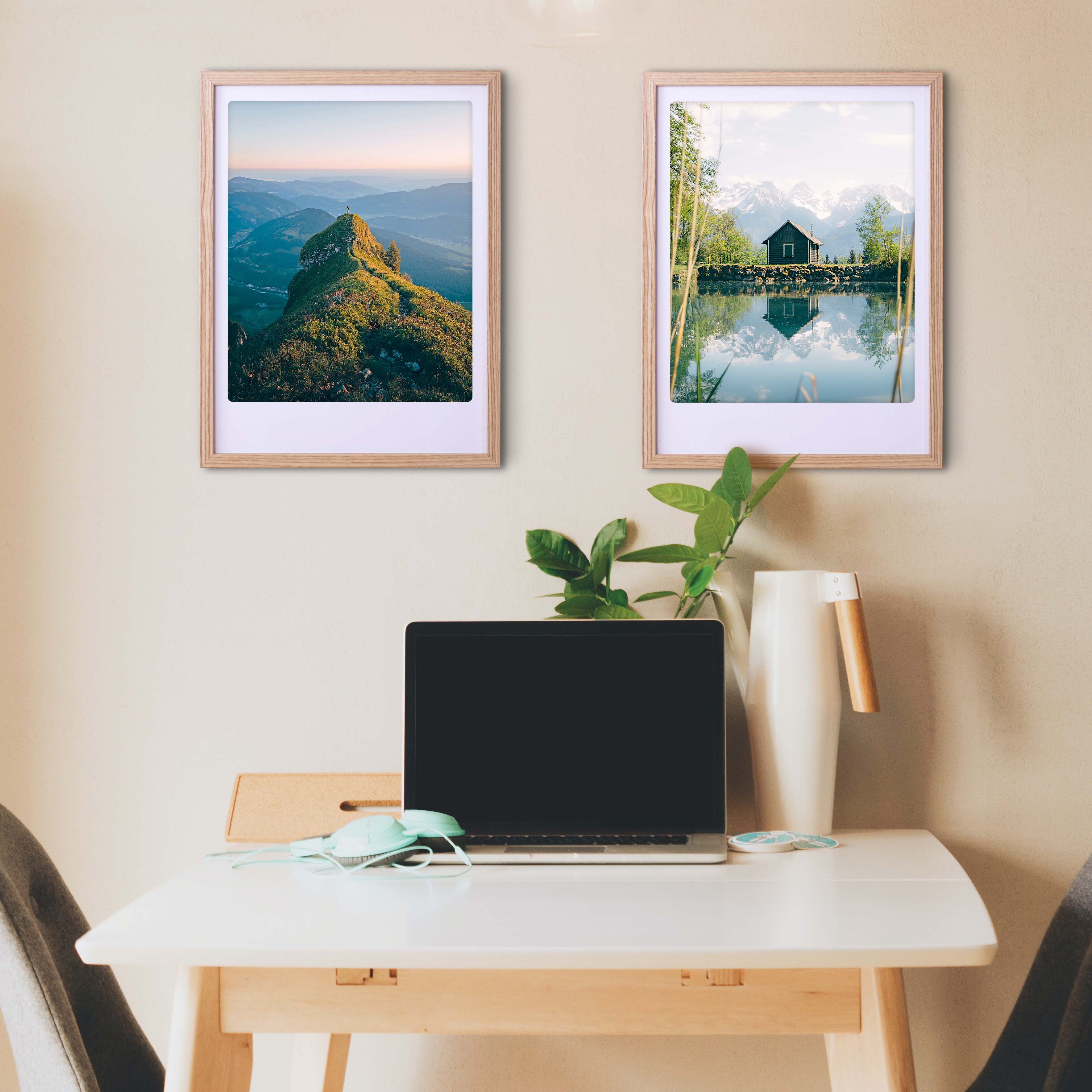 pickmotion-to-the-top-art-poster-mit-echtglas-rahmen image 2