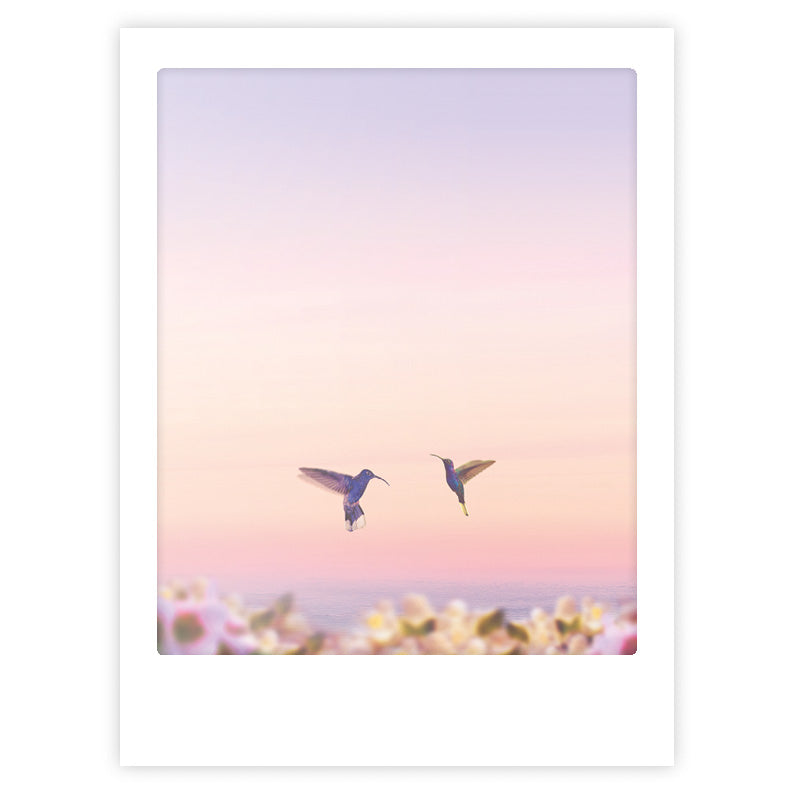 pickmotion-hummingbirds-art-poster image 1