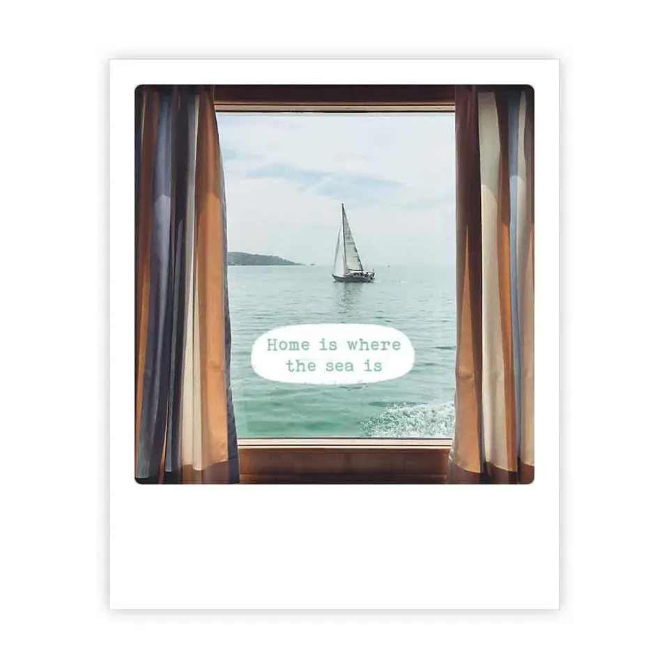 pickmotion-home-is-where-the-sea-is-postkarte image 1