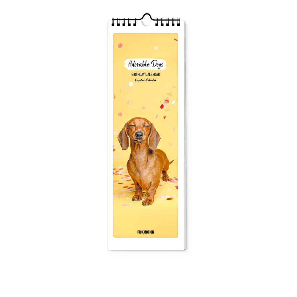 pickmotion-adorable-dogs-geburtstagskalender-12x36cm-immerw-hrend image 1