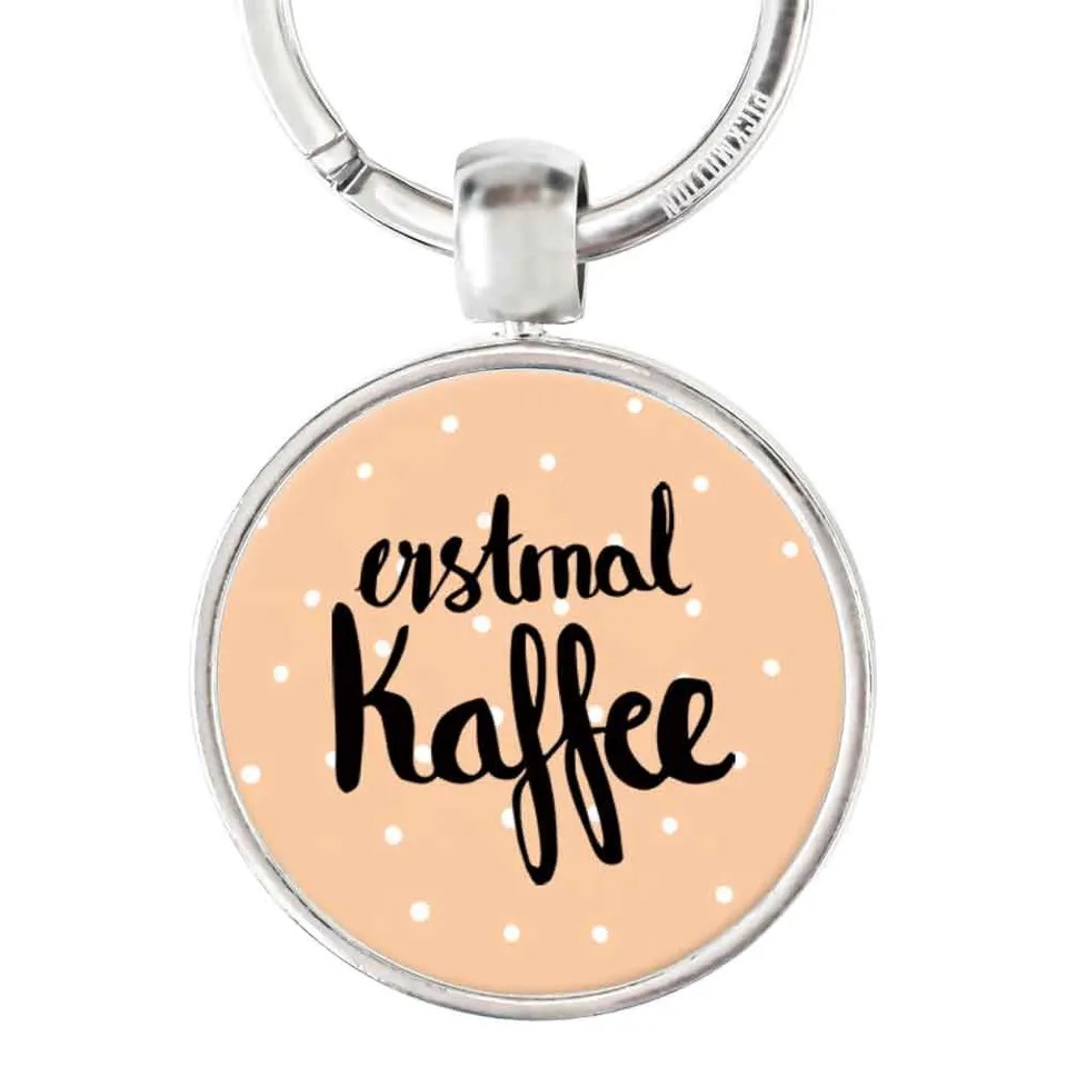 pickmotion-erstmal-kaffee-schl-sselanh-nger-mit-reliefdruck image 1