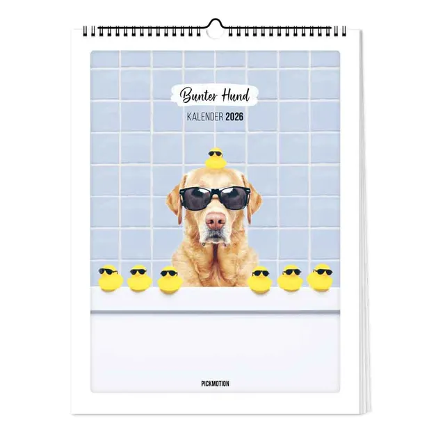 pickmotion-bunter-hund-kalender-30x40-2026 image 1