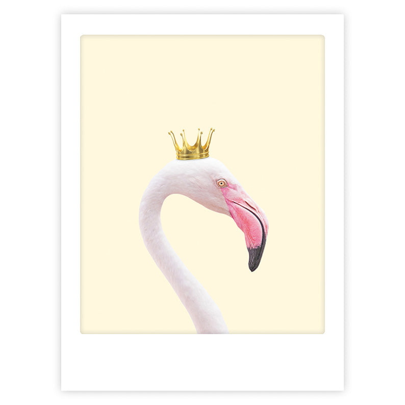 pickmotion-royal-flamingo-art-poster image 1