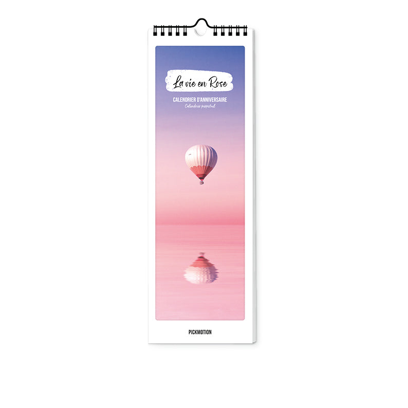 pickmotion-la-vie-en-rose-geburtstagskalender-12x36cm image 1