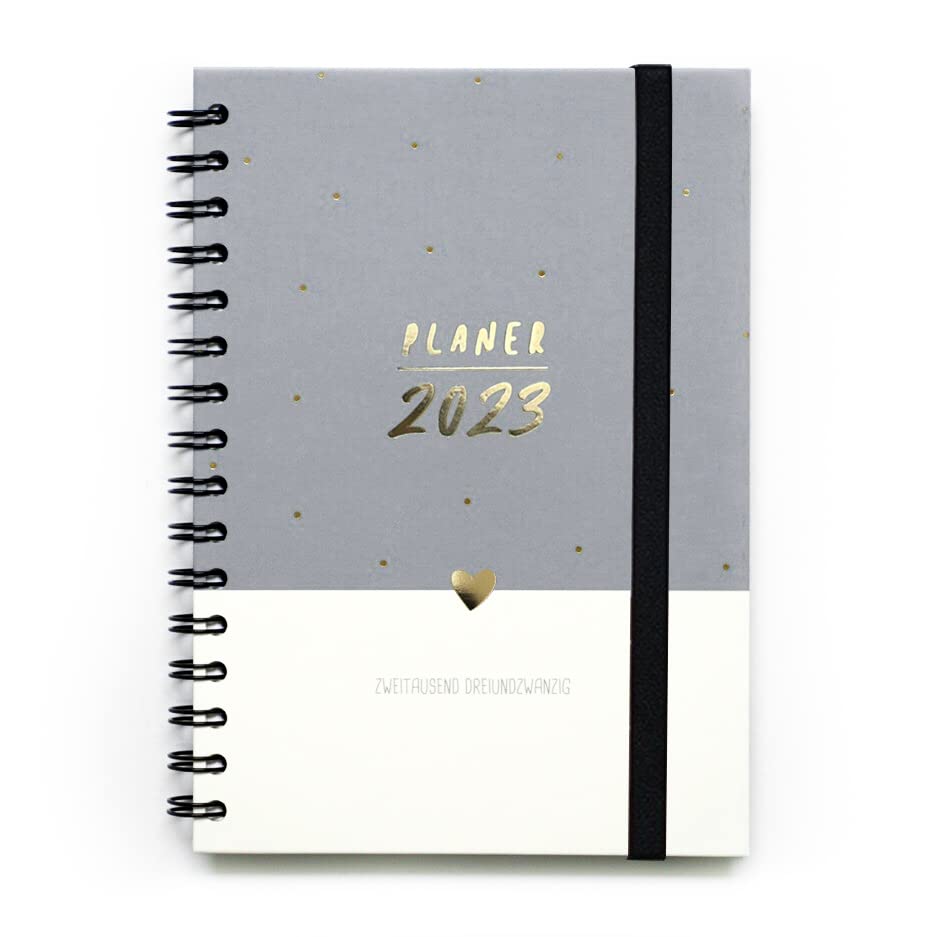 gr-tz-verlag-terminplaner-organizer-2023-a5-buchkalender-1-woche-2-seiten-schwar image 5