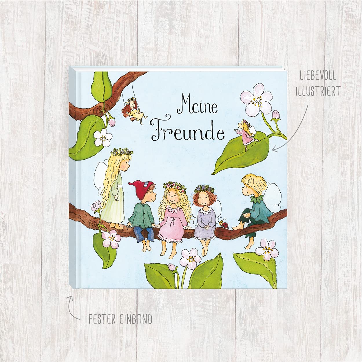 gr-tz-verlag-freundebuch-elfen-f-r-m-dchen-poesiealbum-17-5-x-17-cm image 3