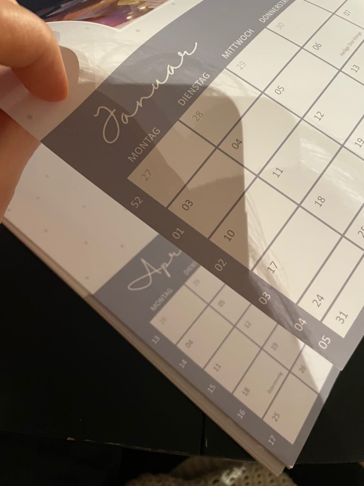 Mein Auszeit-Kalender