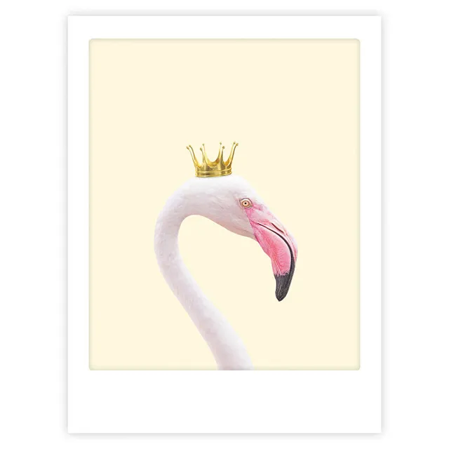 pickmotion-royal-flamingo-art-poster image 1