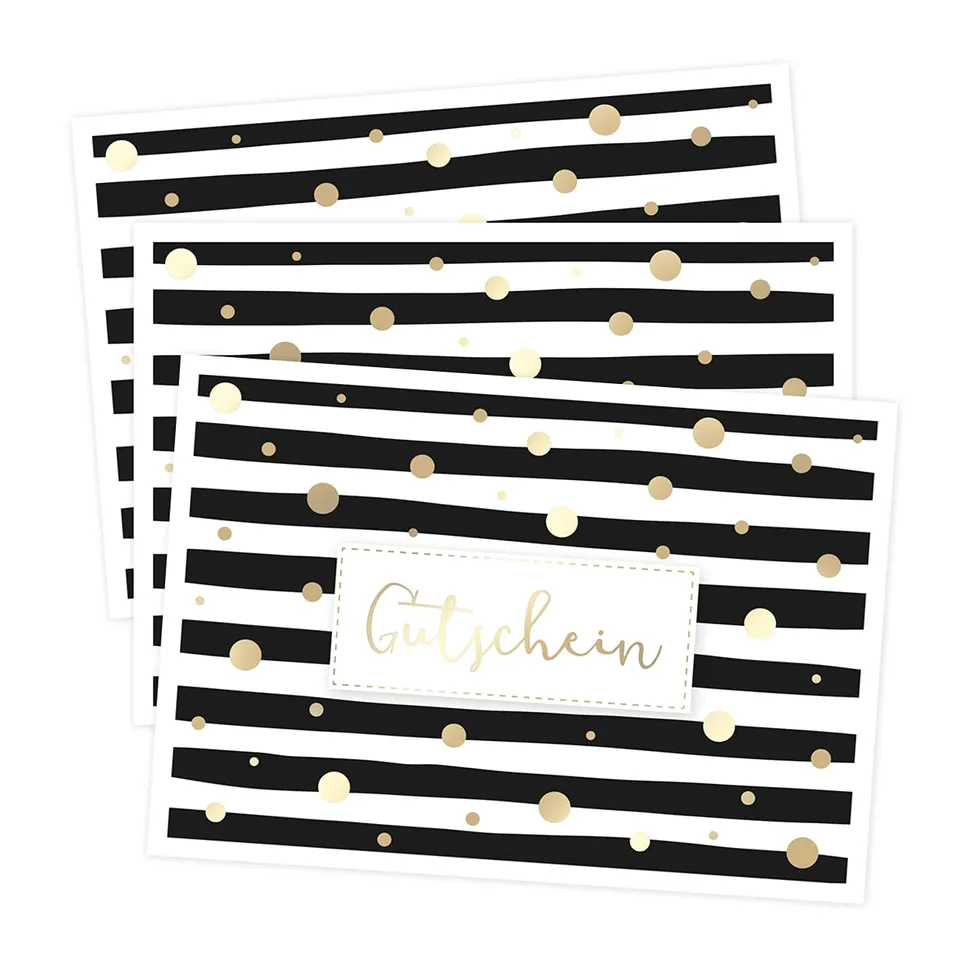 gr-tz-verlag-gutscheine-3er-set-neutral-modern-mit-gold-geschenkgutschein image 1