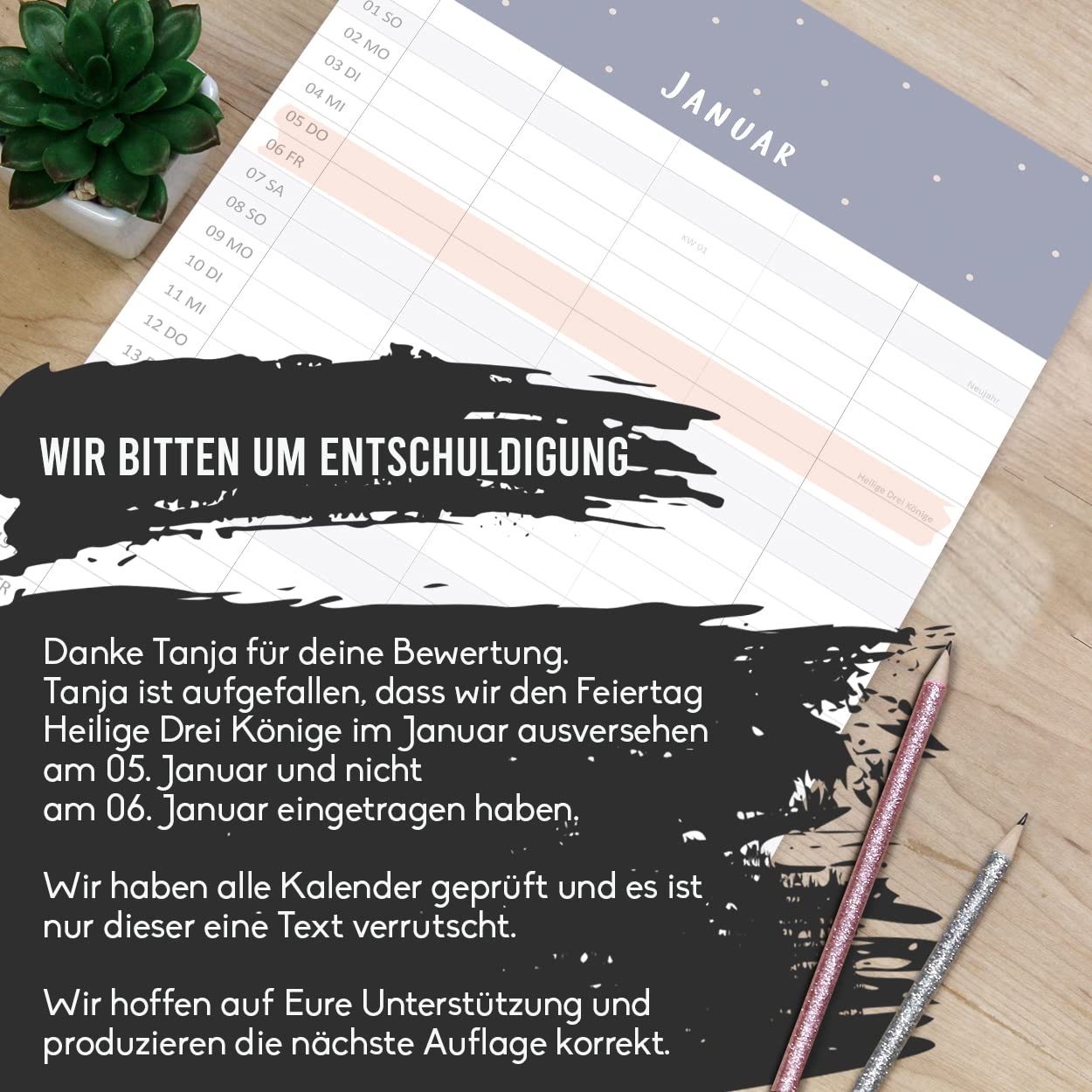gr-tz-verlag-familienplaner-2023-blattgold-wandkalender-22-x-43-cm-5-spalten image 2
