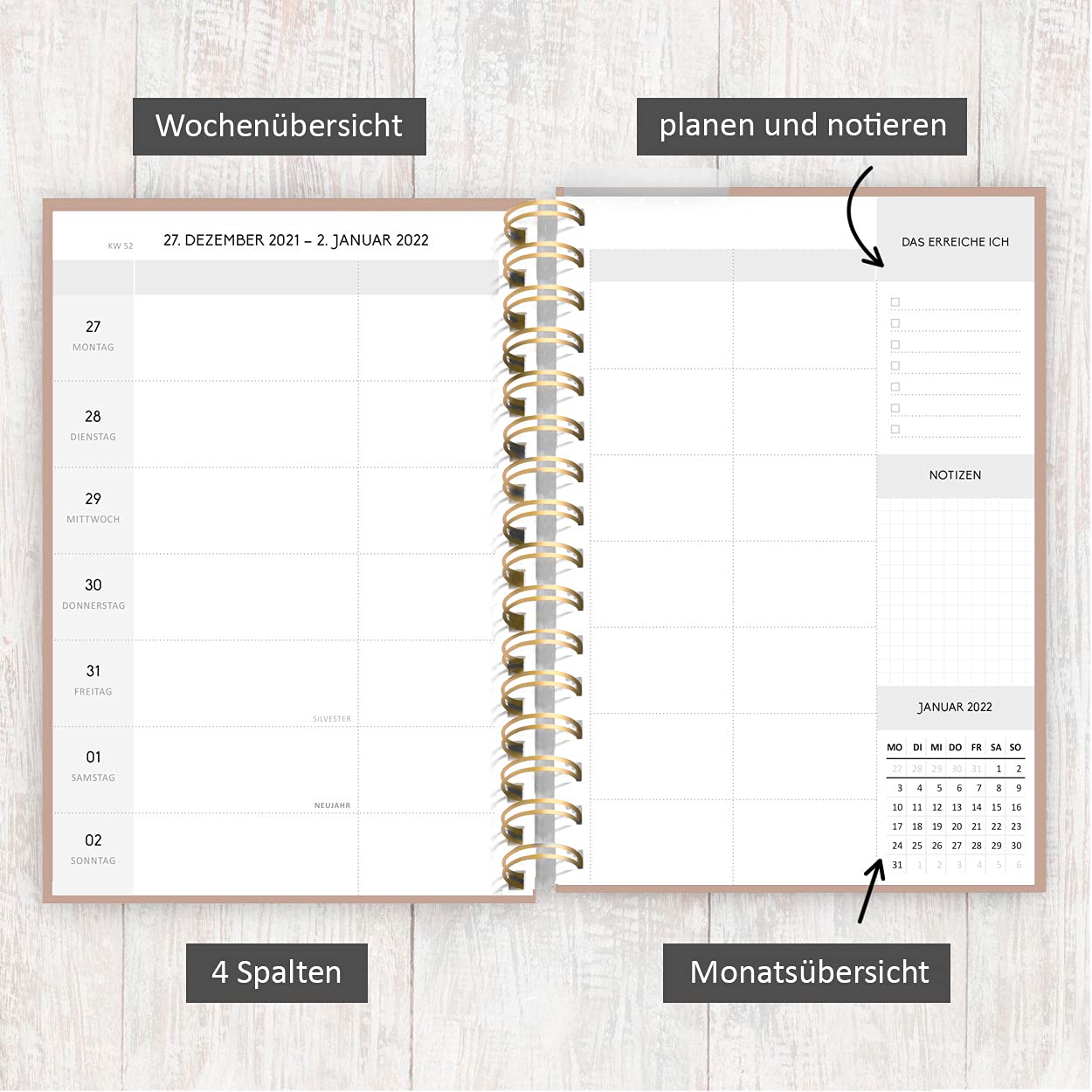 gr-tz-verlag-terminplaner-2021-2022-din-a5-organizer-ros-18-monate image 4