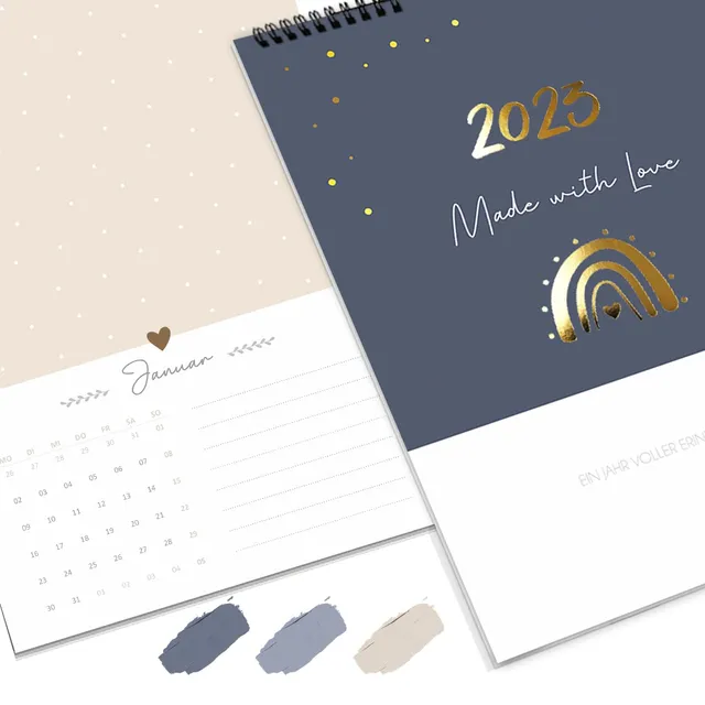 gr-tz-verlag-bastelkalender-blattgold-a4-wandkalender-zum-selbstgestalten image 1