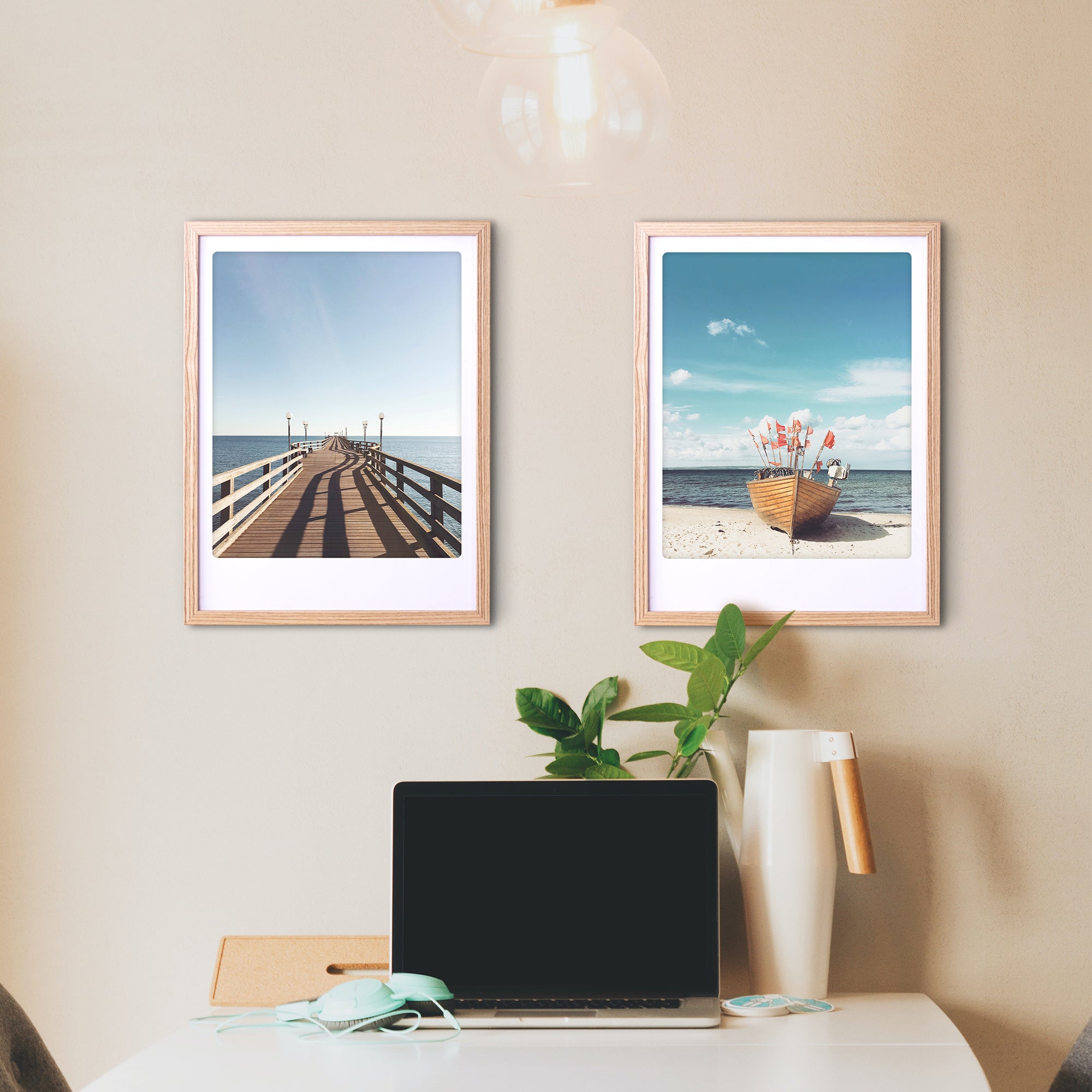 pickmotion-time-out-art-poster-mit-echtglas-rahmen image 2