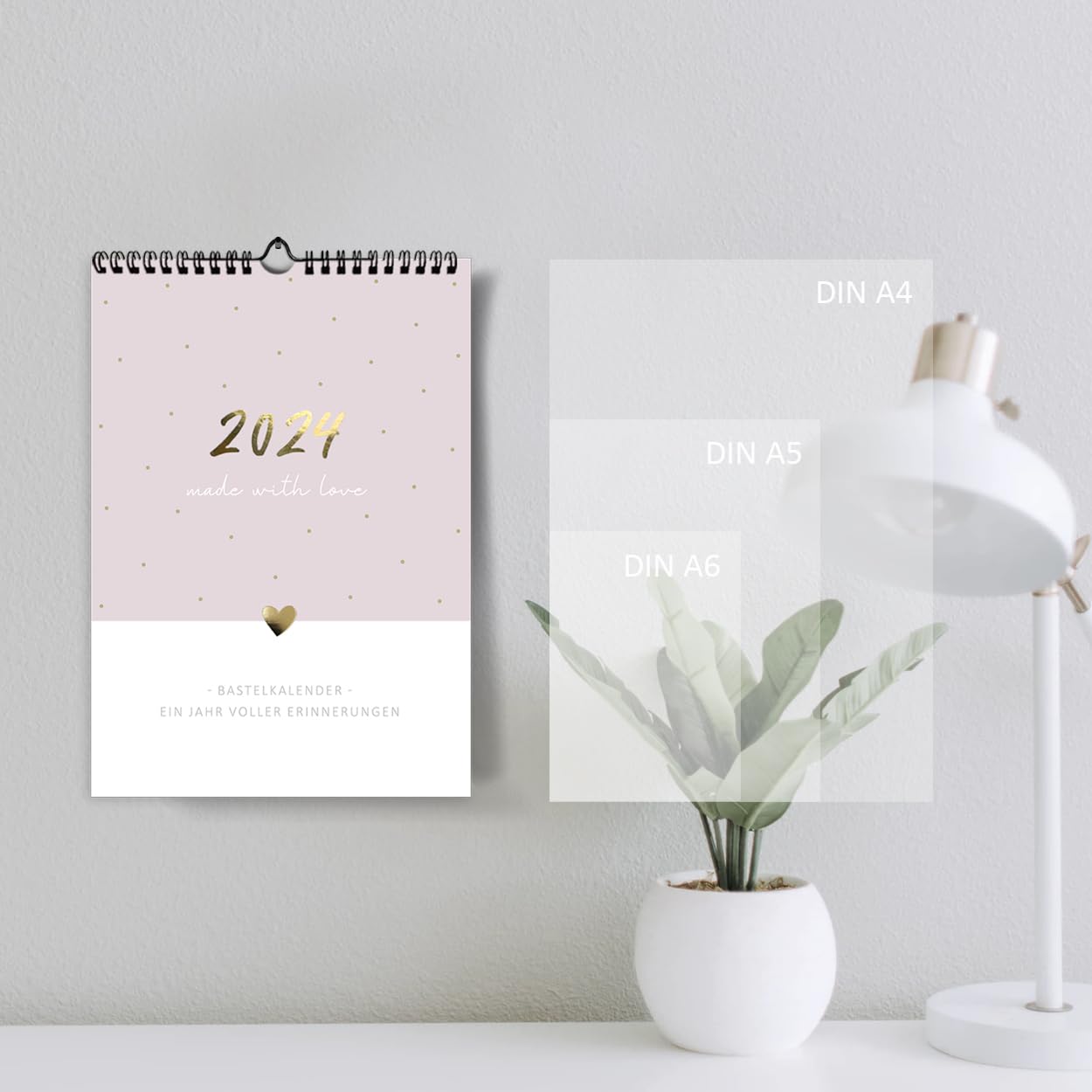 gr-tz-verlag-bastelkalender-blattgold-din-a4-kalender-mit-monats-bersicht-zum-ba image 8