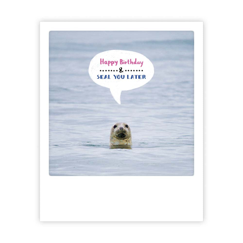 pickmotion-seal-you-later-postkarte-im-sofortbild-stil image 1