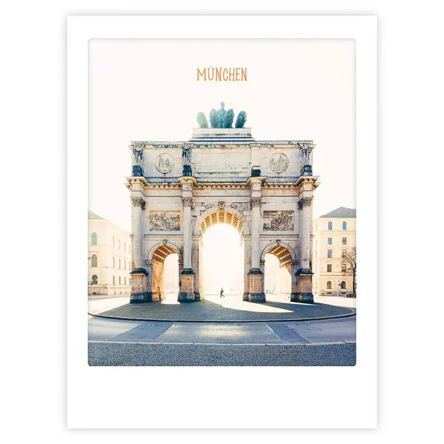 pickmotion-walk-into-the-light-art-poster-mit-echtglas-rahmen image 1