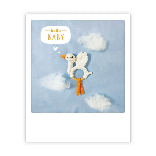 pickmotion-hello-baby-postkarte-sofortbild-stil image 1
