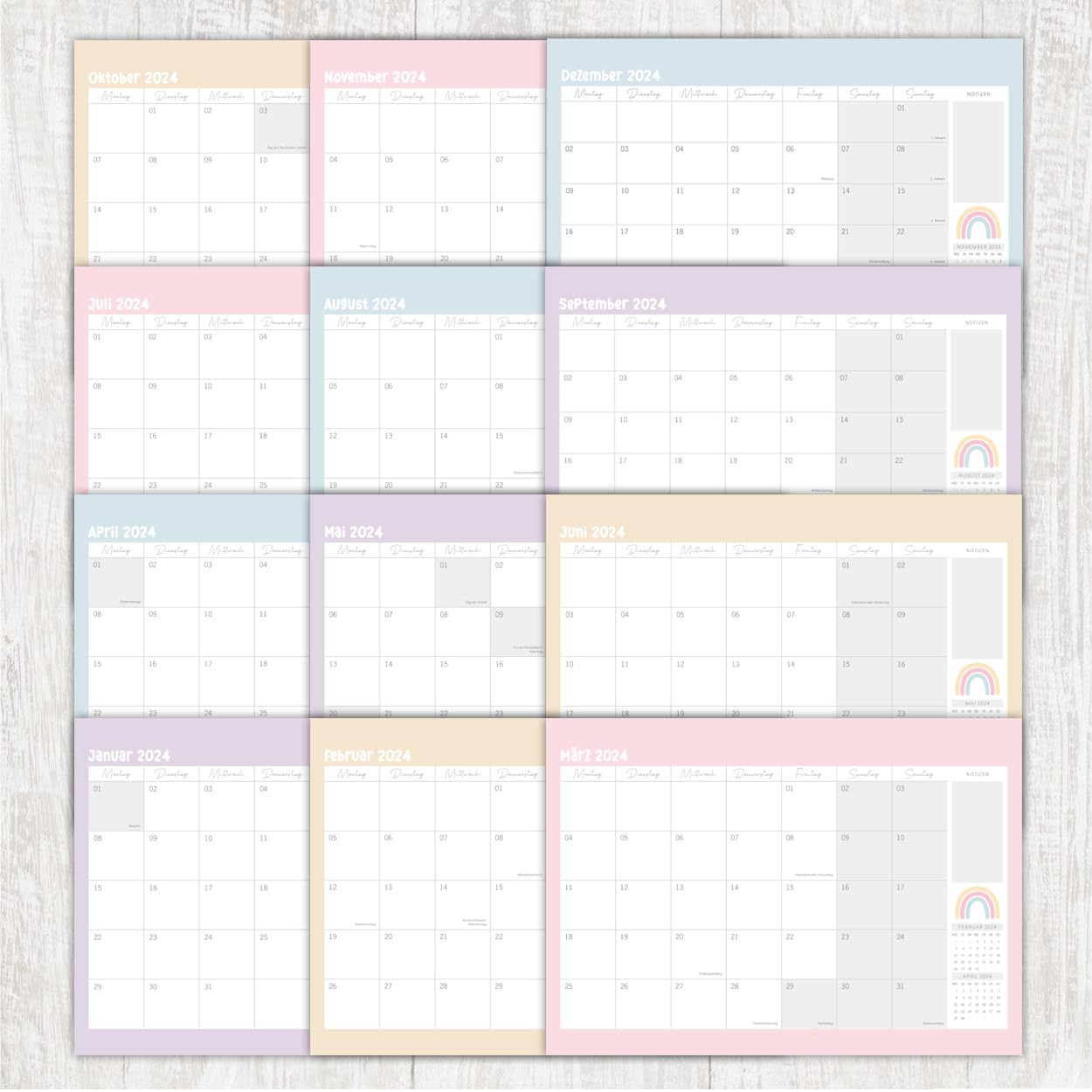 gr-tz-verlag-monatskalender-2024-wandkalender-a4-quer-f-r-paare-und-familie image 6