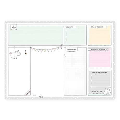 gr-tz-verlag-katz-und-tinte-schreibtischunterlage-din-a2-einhorn-mintgr-n image 7