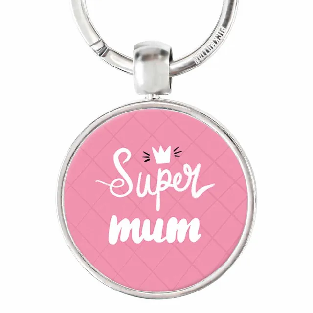 pickmotion-super-mum-schl-sselanh-nger-beidseitig-bedruckt image 1