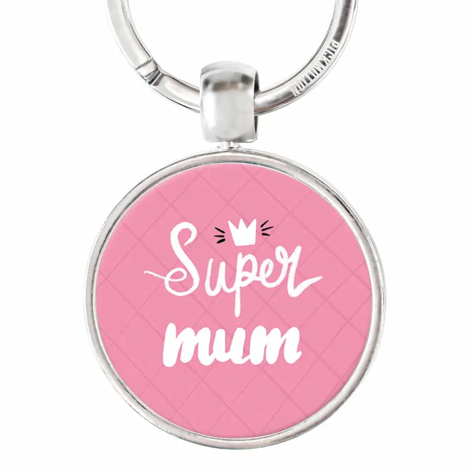pickmotion-super-mum-schl-sselanh-nger-beidseitig-bedruckt image 1
