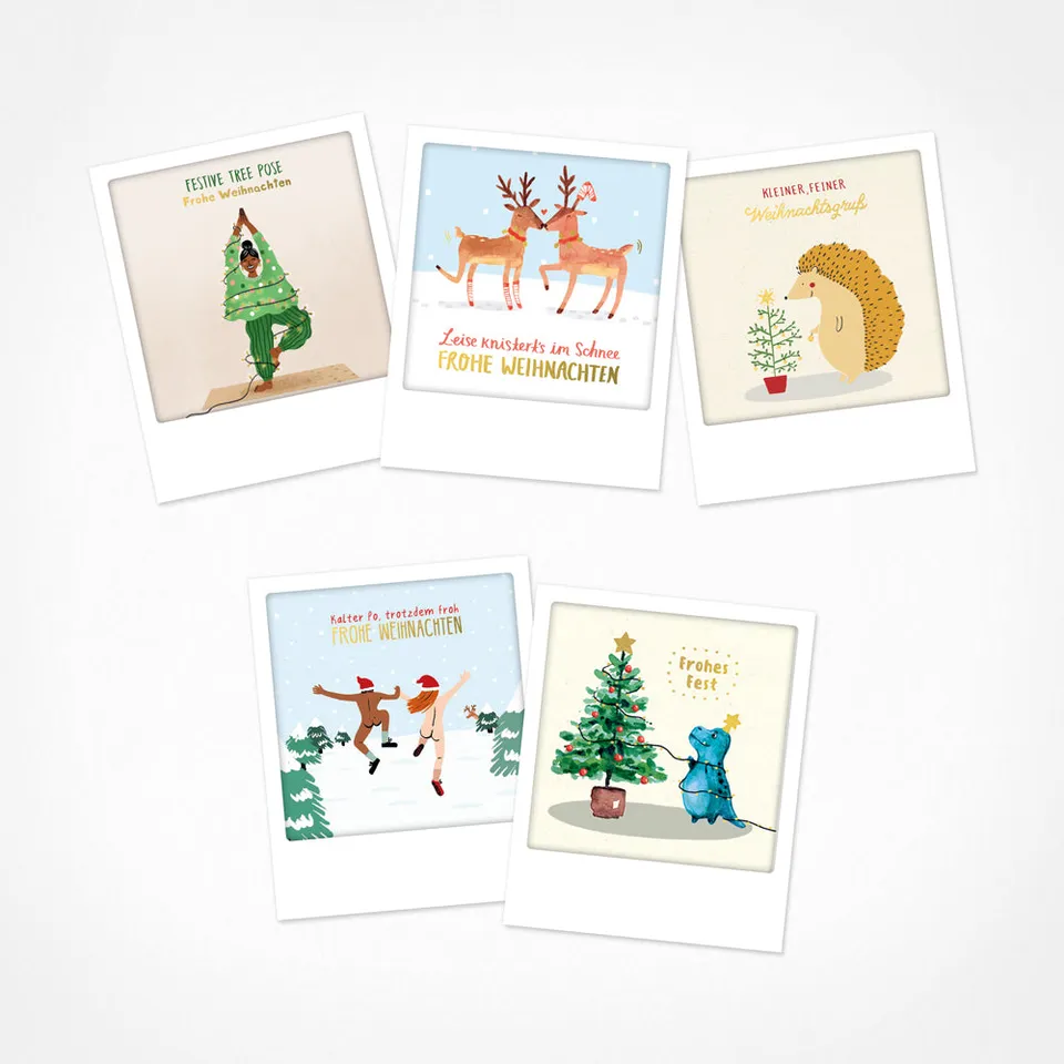 pickmotion-besinnliche-momente-5er-kleine-postkarten-set-9x11-cm image 1