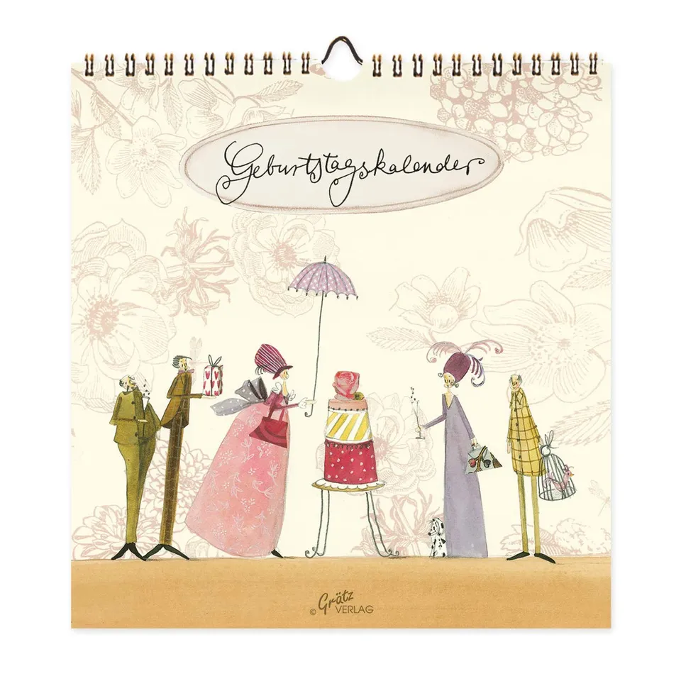 gr-tz-verlag-geburtstagskalender-vintage-immerw-hrend-wandplaner-21x22-cm image 1