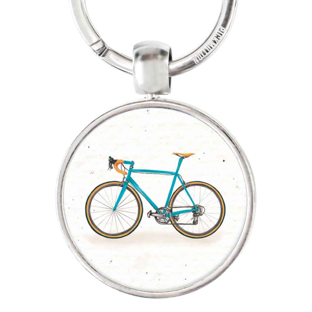 pickmotion-schl-sselanh-nger-blue-fixie-bike-beidseitig-bedruckt image 1