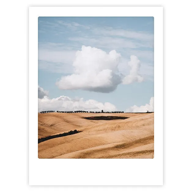 pickmotion-art-poster-soft-cloud-mit-echtglas-rahmen image 1