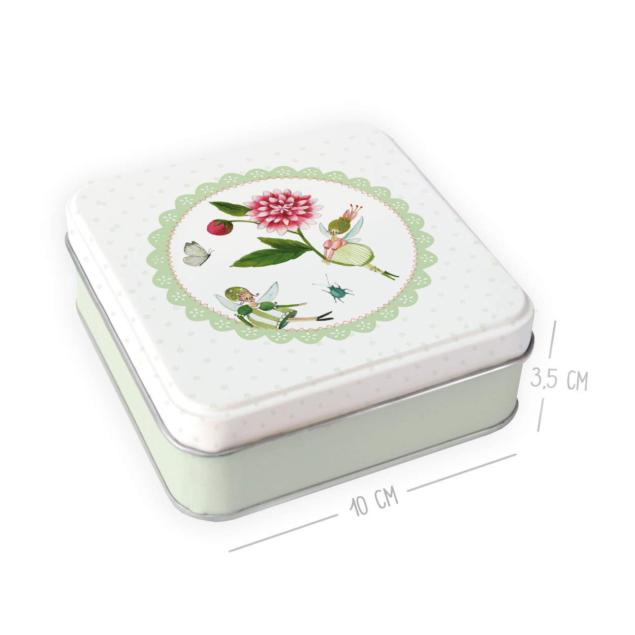 gr-tz-verlag-mini-geschenkbox-blumenelfen-schmuckdose-blech image 2