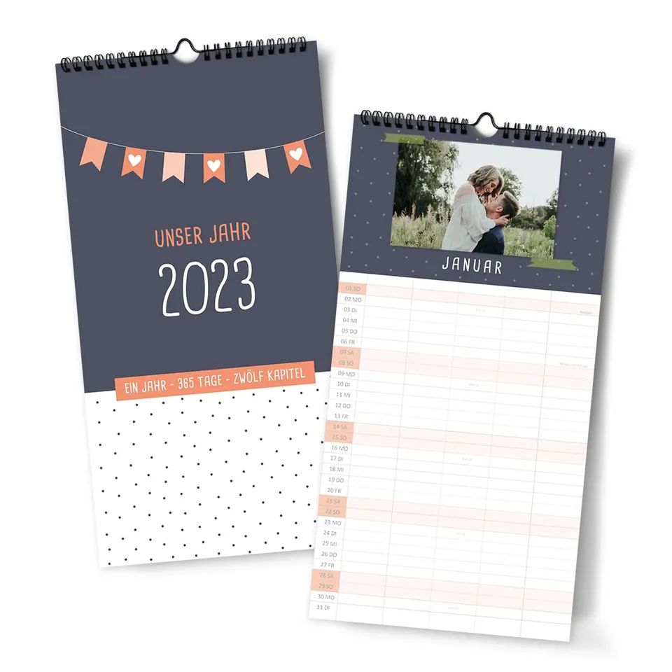 gr-tz-verlag-familienkalender-5-spalten-bastelkalender-22-x-43-cm-mit-fotoplatz image 1