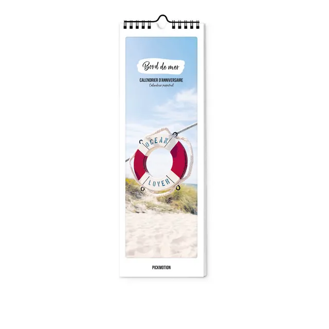 pickmotion-bord-de-mer-geburtstagskalender-12x36-immerw-hrend image 1