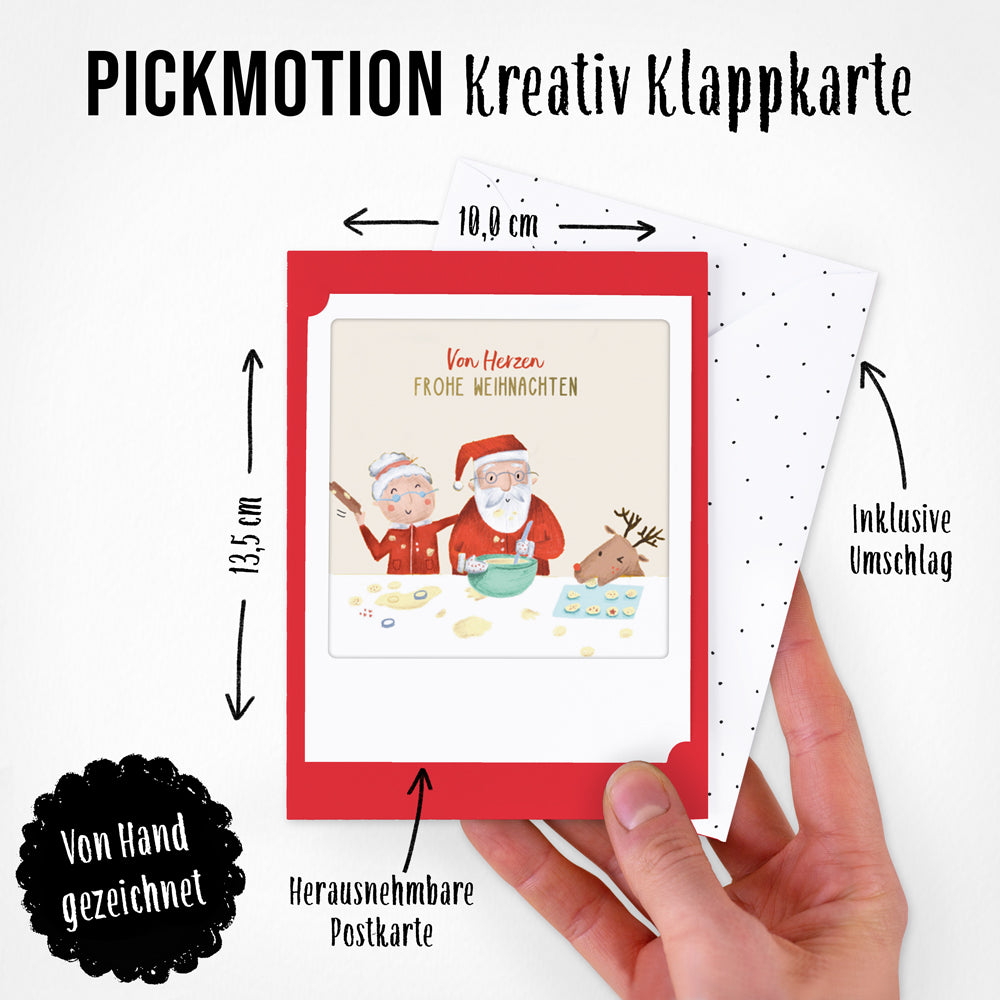 pickmotion-himmlische-weihnachten-5er-kleine-klappkarten-set-10x13-5-cm image 4