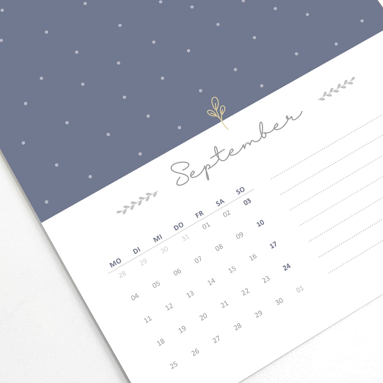 gr-tz-verlag-fotokalender-2023-blattgold-a4-wandkalender-zum-selbstgestalten image 5