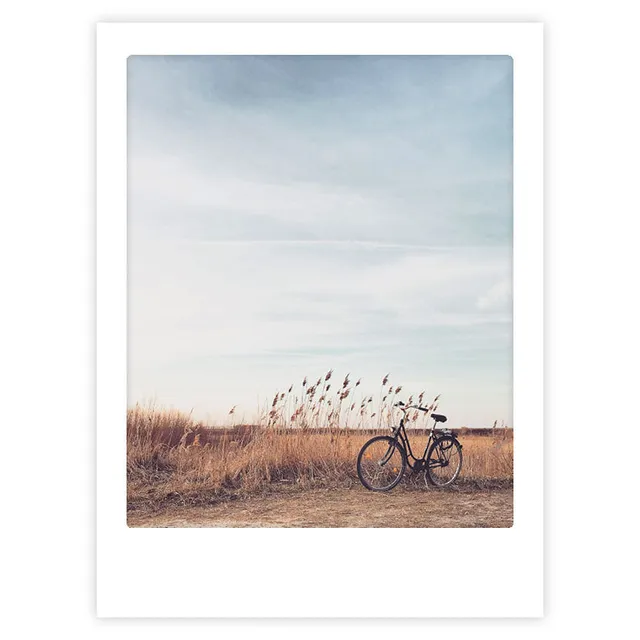 pickmotion-art-poster-kurze-pause-mit-echtglas-rahmen image 1