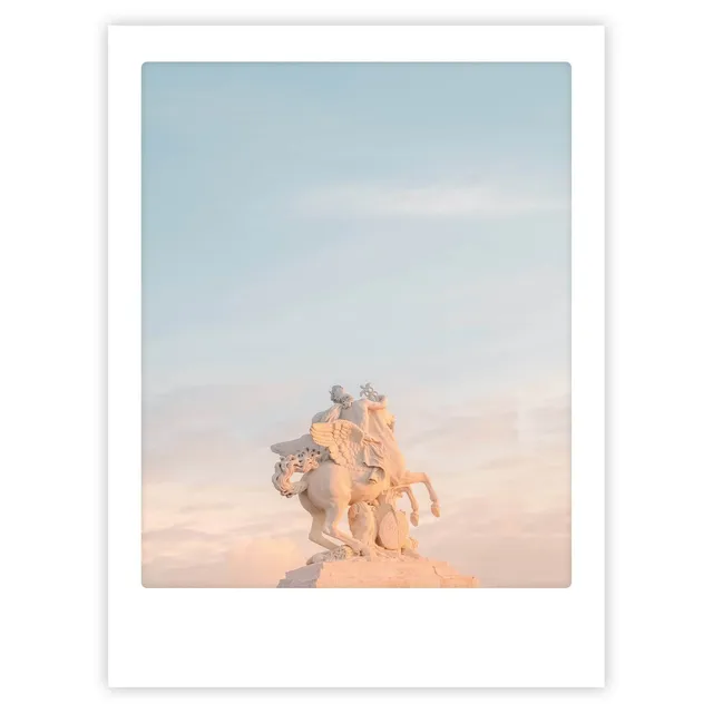pickmotion-paris-statue-art-poster-mit-echtglas-rahmen image 1