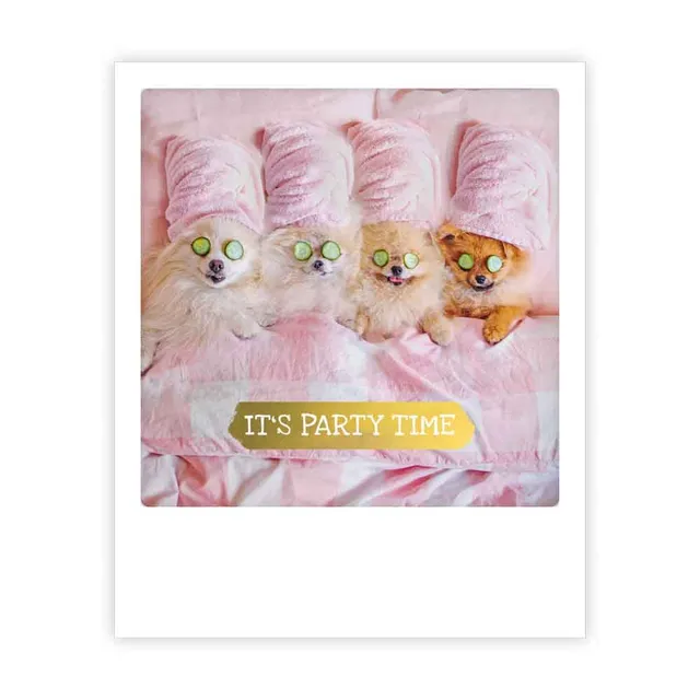pickmotion-postkarte-party-time-geburtstags-feierkarte image 1