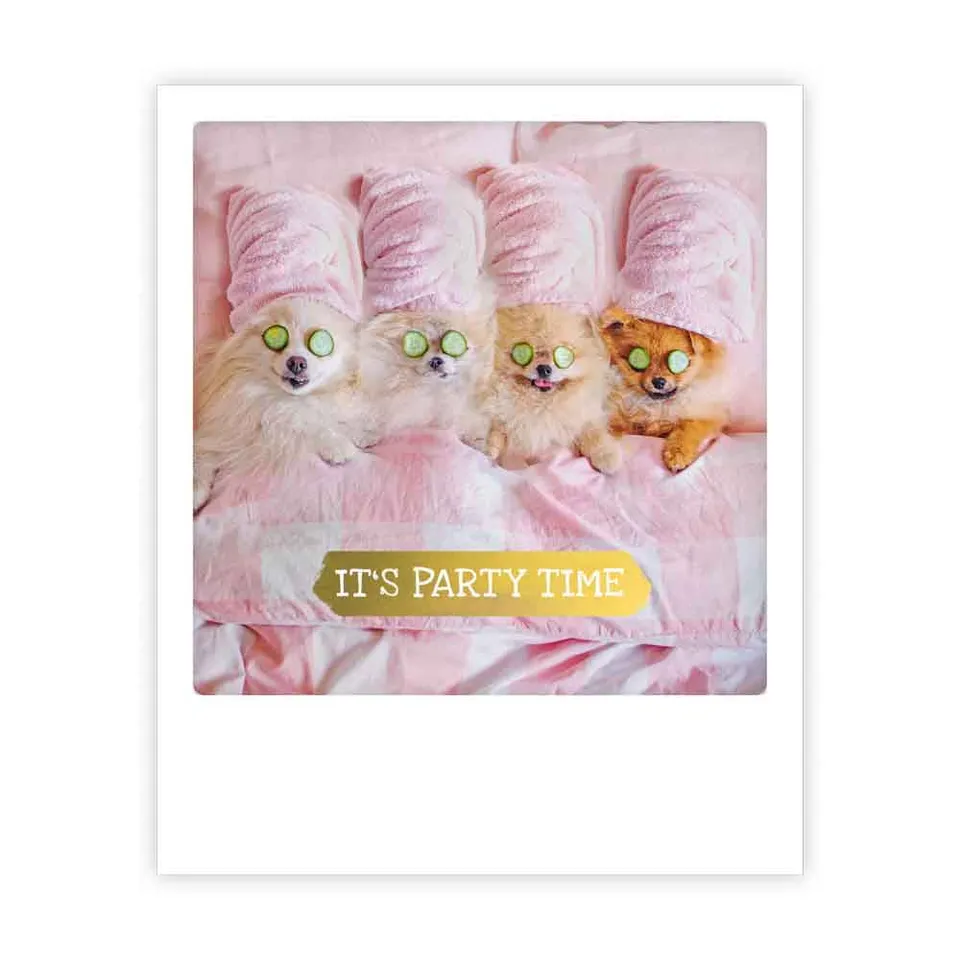 pickmotion-postkarte-party-time-geburtstags-feierkarte image 1