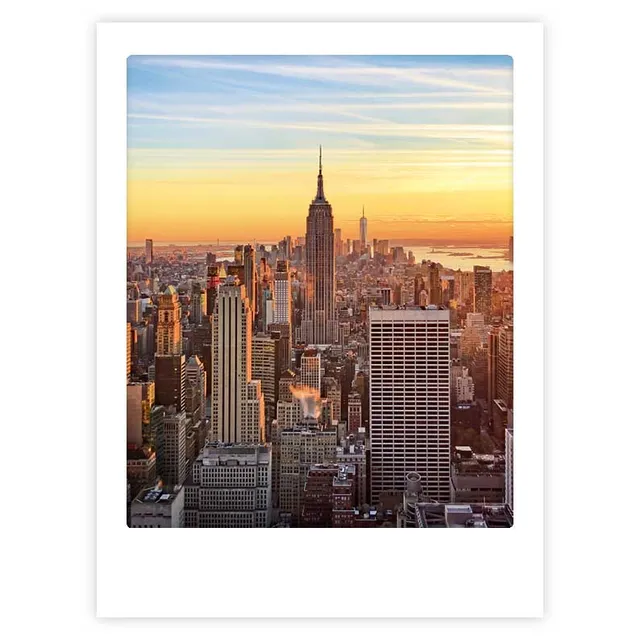 pickmotion-empire-state-of-mind-art-poster-mit-echtglas-rahmen image 1
