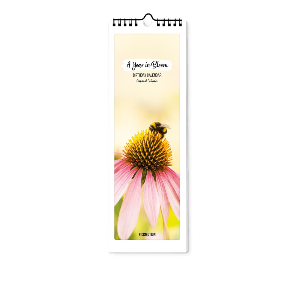 pickmotion-a-year-in-bloom-geburtstagskalender-12x36-immerw-hrend image 1