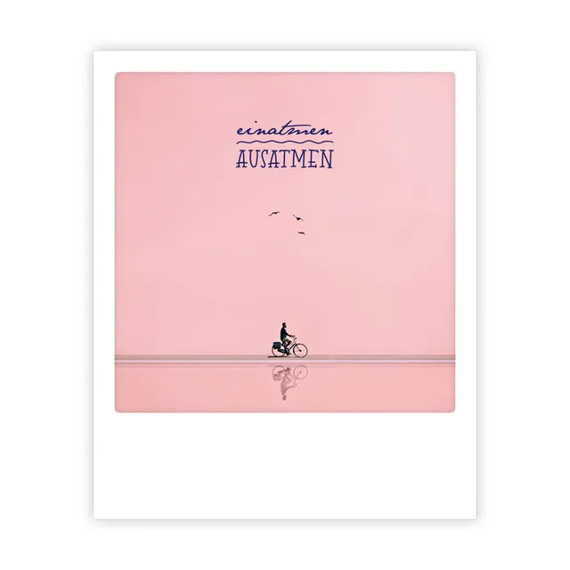 pickmotion-einatmen-ausatmen-postkarte-im-sofortbild-stil image 1