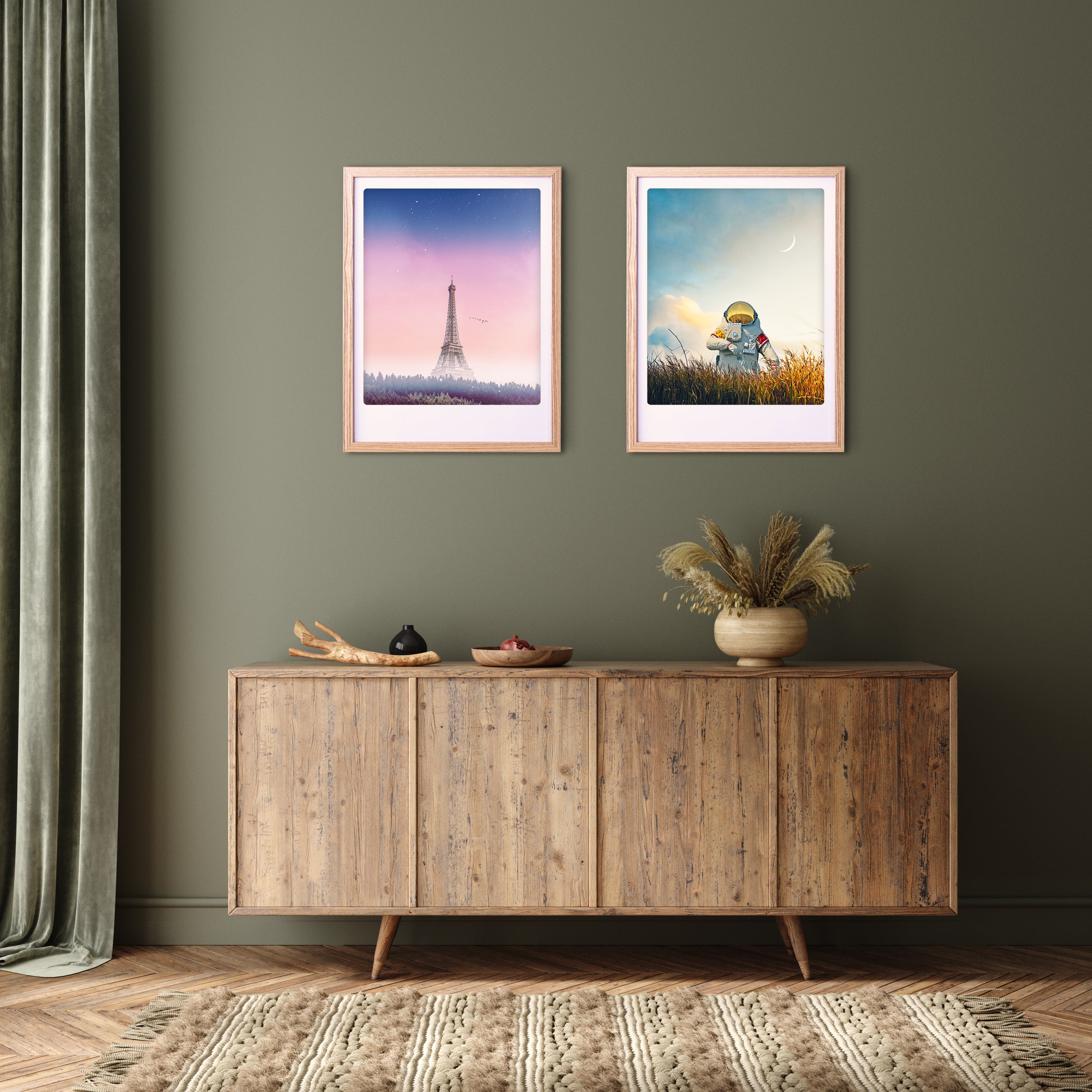 pickmotion-art-poster-magical-paris-mit-echtglas-rahmen image 2