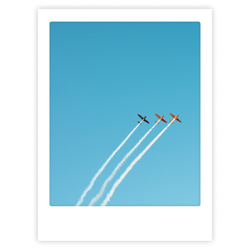 pickmotion-art-poster-trinity-flight-mit-echtglas-rahmen image 1