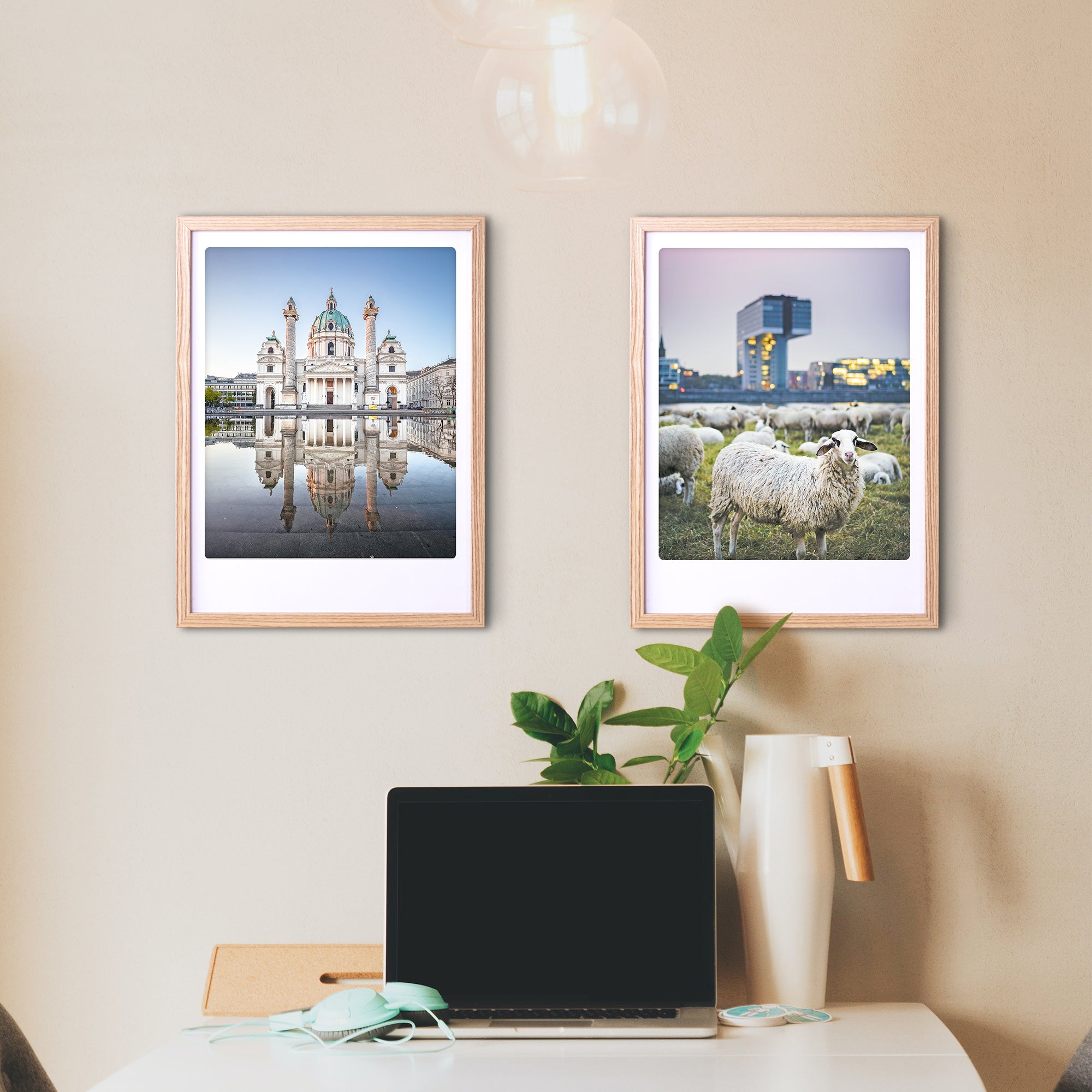 pickmotion-art-poster-reflection-mit-echtglas-rahmen image 2
