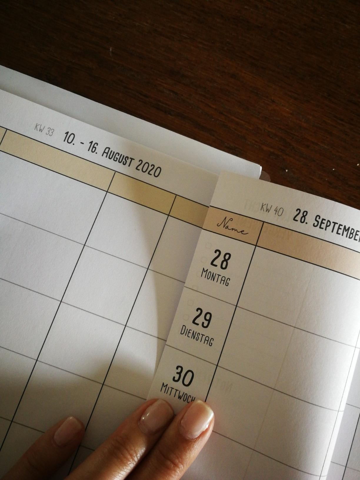 Perfekt organisiert!