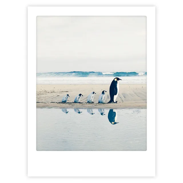 pickmotion-follow-me-art-poster-mit-echtglas-rahmen image 1