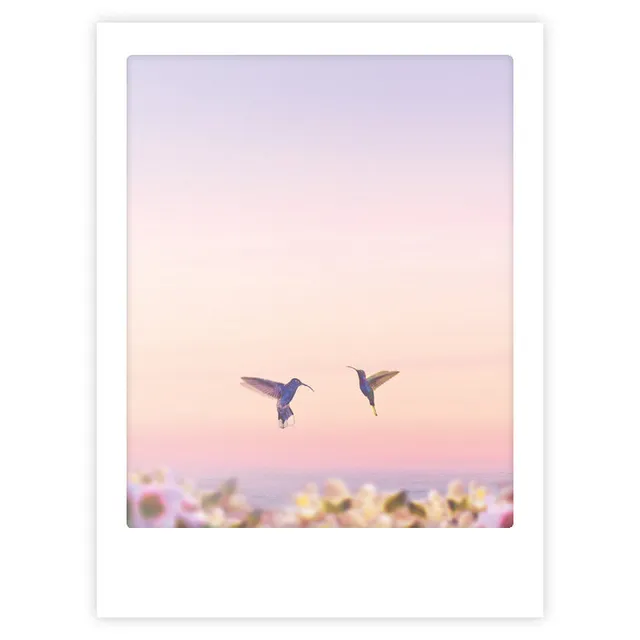 pickmotion-hummingbirds-art-poster image 1